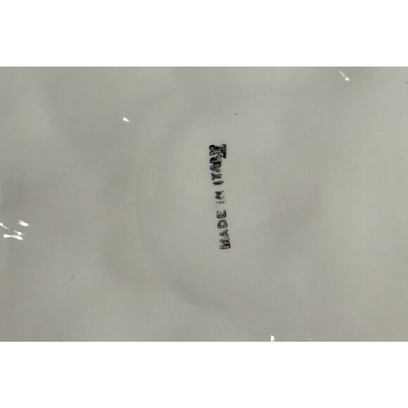 RARE Vintage Hand Painted Made in Italy Turkey Platter Oval Vietri Nieman Marcus - Picture 4 of 6